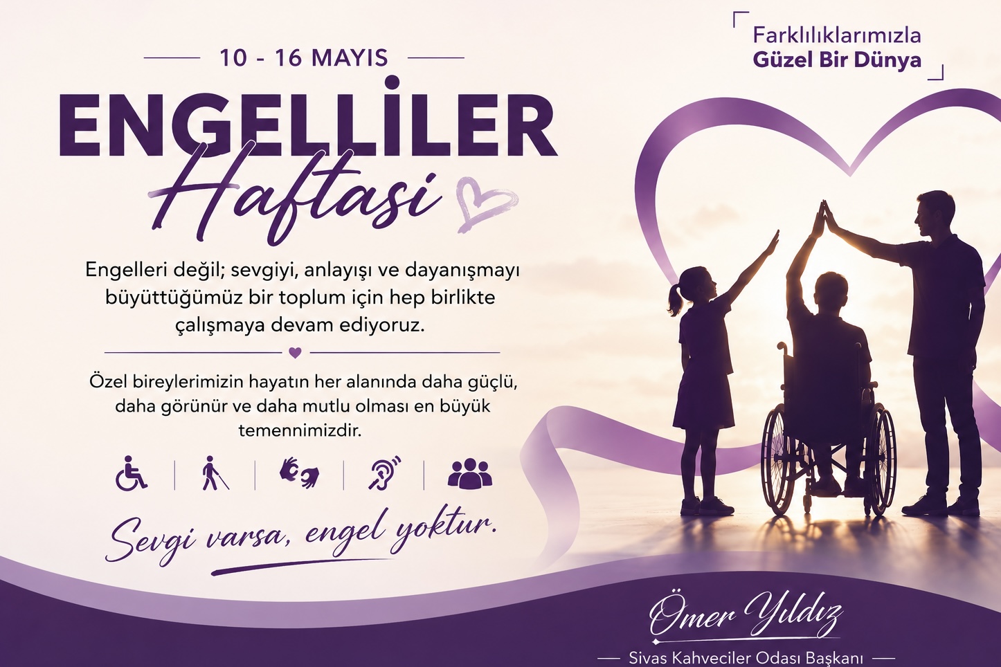 10-16 MAYIS ENGELLİLER HAFTASI