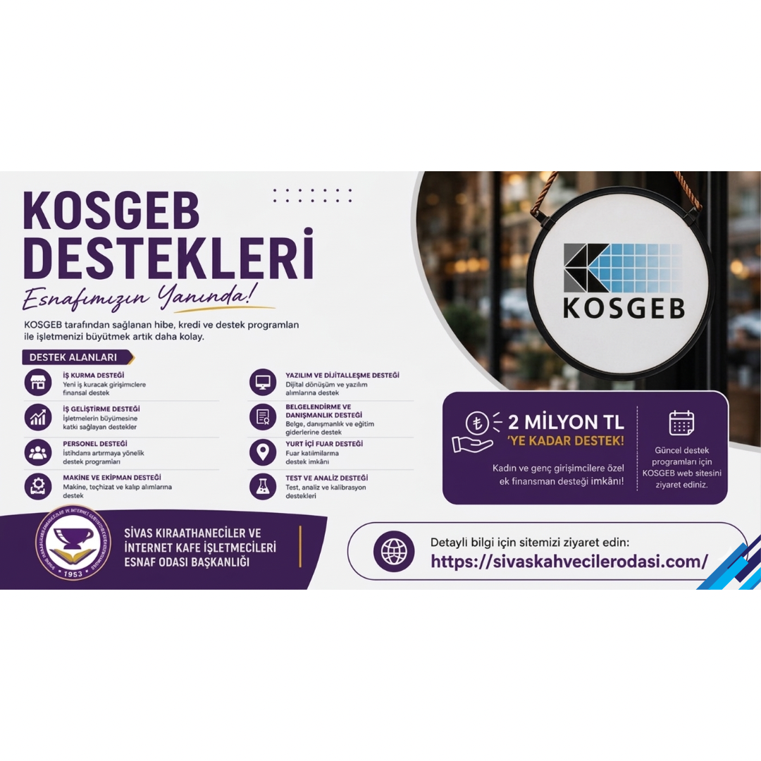 Esnafımıza Güç Katacak Destekler