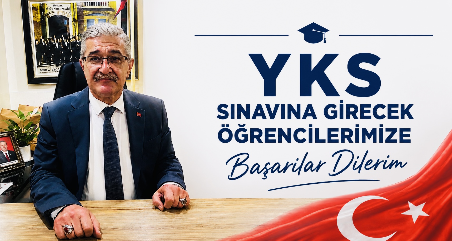 Başkan Ömer Yıldız’dan YKS Mesajı