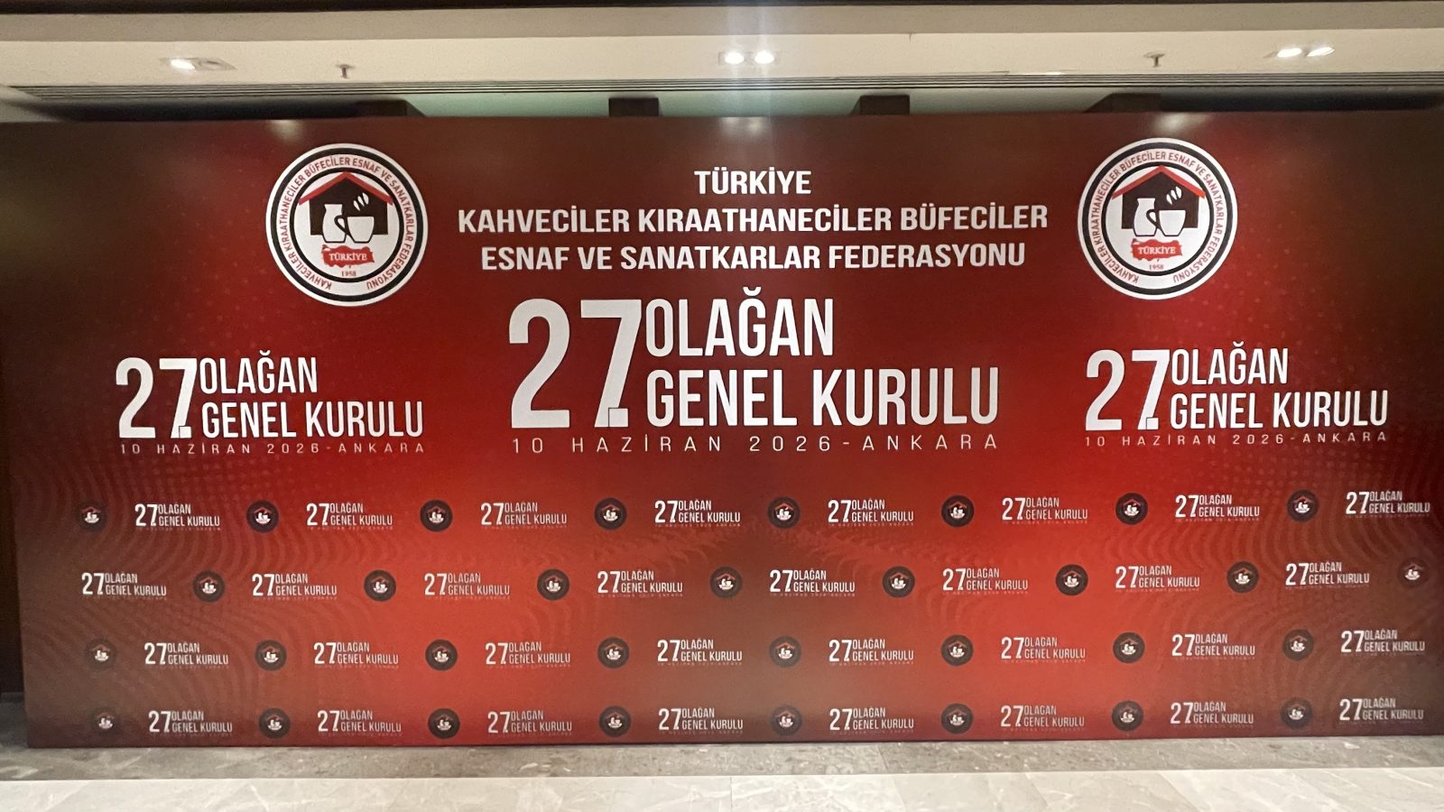 Kahveciler Federasyonu’nda Güven Tazeleyen Seçim