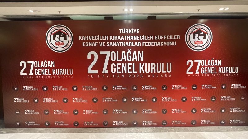 Kahveciler Federasyonu’nda Güven Tazeleyen Seçim