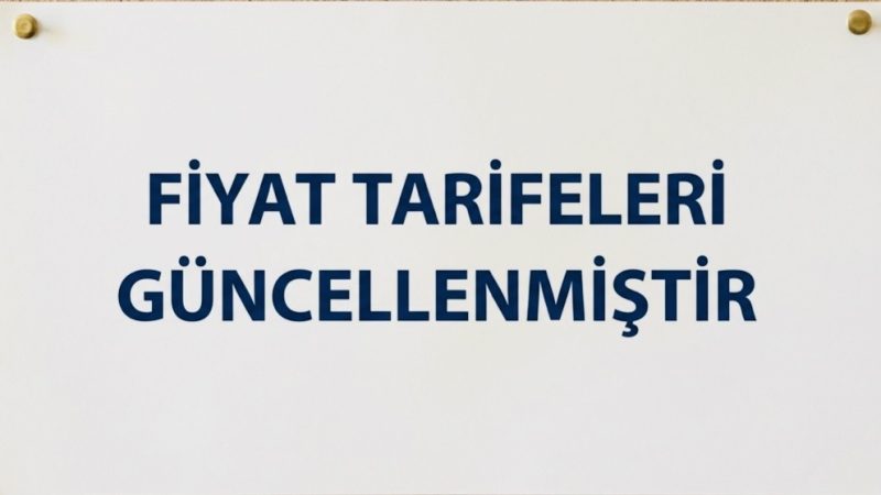 SİVAS’TA KAHVEHANE VE ÇAY OCAKLARI İÇİN YENİ FİYAT TARİFESİ YÜRÜRLÜĞE GİRDİ