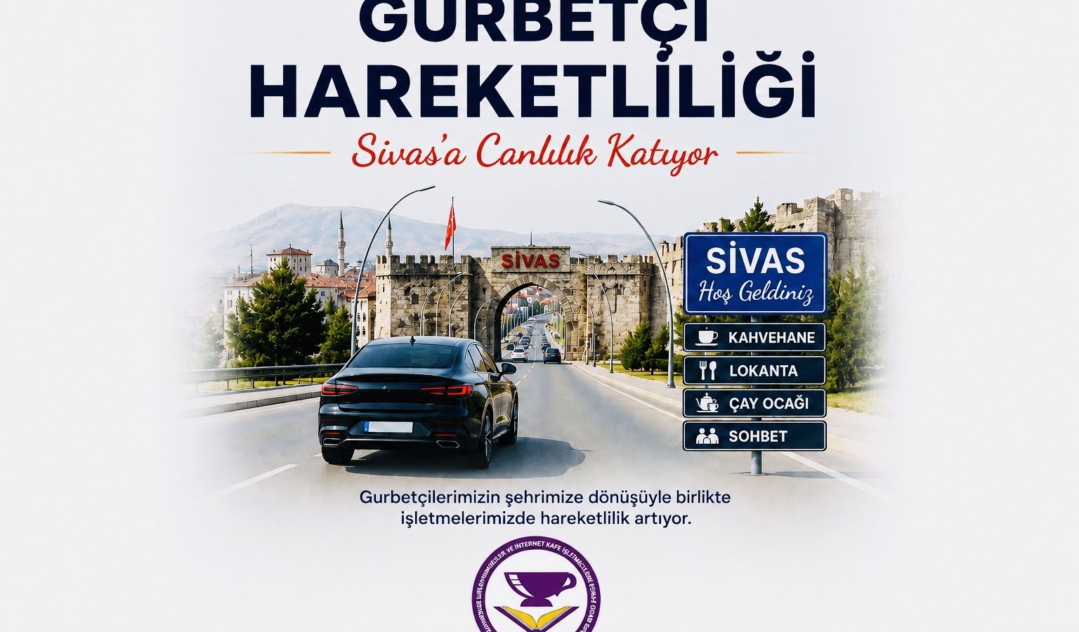 Gurbetçi Hareketliliği Sivas Esnafına Canlılık Katıyor