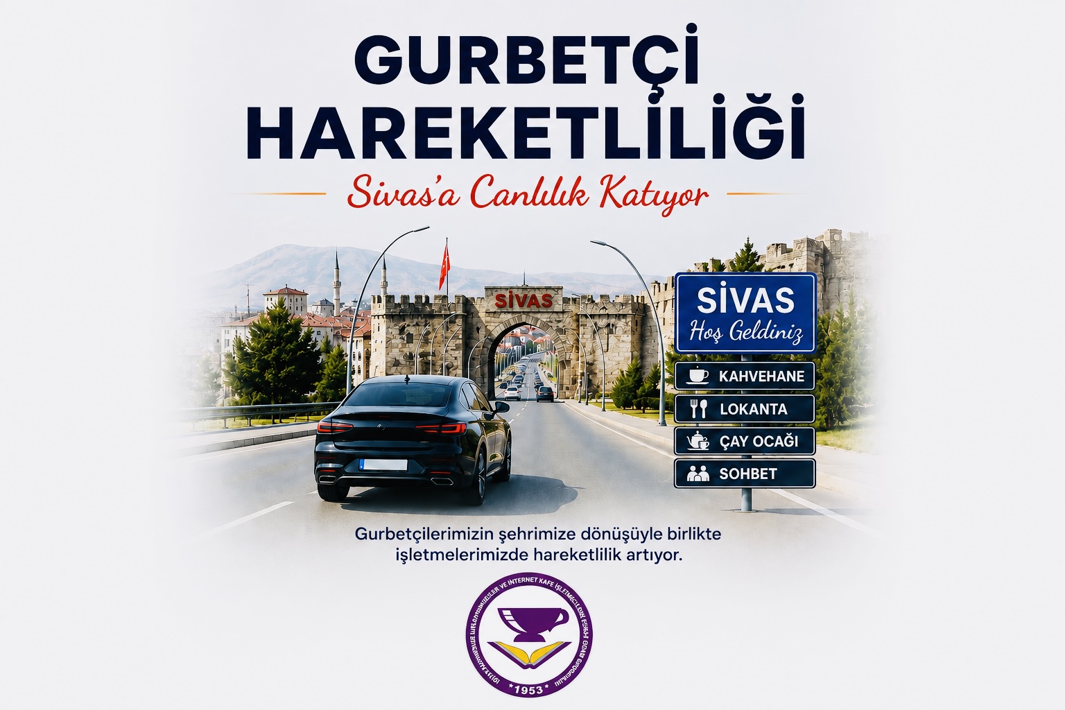 Gurbetçi Hareketliliği Sivas Esnafına Canlılık Katıyor