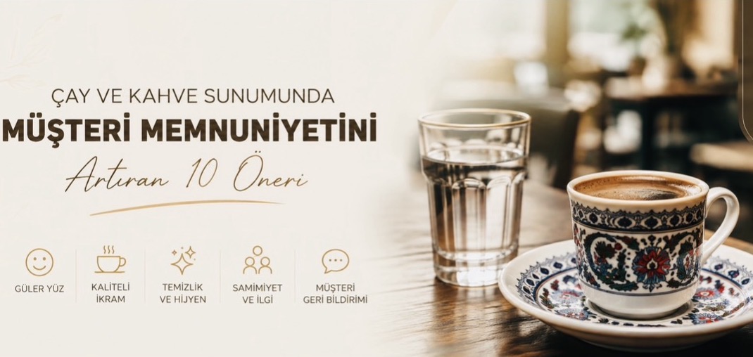 Çay ve Kahve Sunumunda Müşteri Memnuniyetini Artıran 10 Öneri